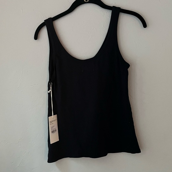 MATE THE LABEL ORGANIC COTTON LAYERING TANK JET BLACK XS - Picture 4 of 4